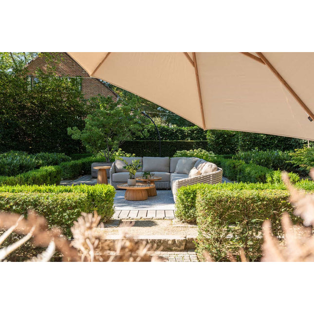 4 Seasons Outdoor Casanova Loungeset + Finn Salontafel (60 Ø cm)