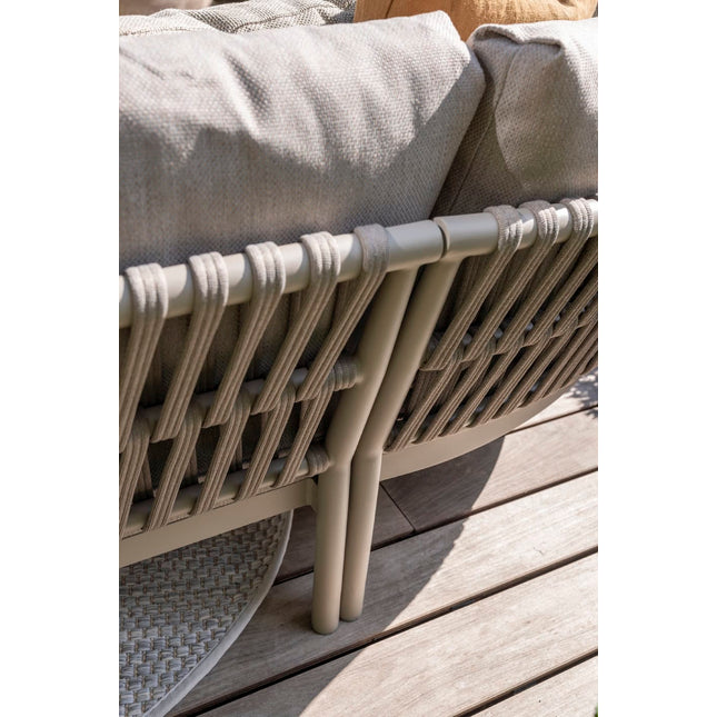 Taste 4SO Catalana loungeset: 2-zits loungebank + chaise longue