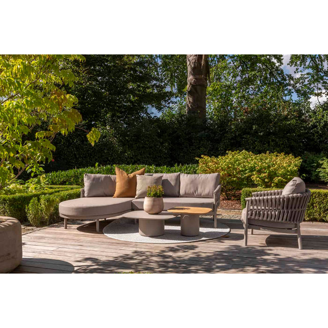 Taste 4SO Catalana loungeset: 2-zits loungebank + chaise longue