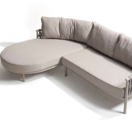 Taste 4SO Catalana Lounge Set: 2-Sitzer-Lounge-Sofa + Chaise Longue