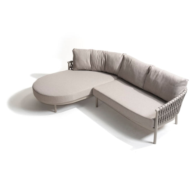 Taste 4SO Catalana loungeset: 2-zits loungebank + chaise longue