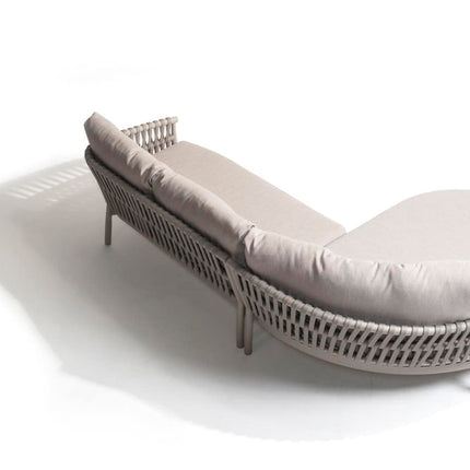 Taste 4SO Catalana Lounge Set: 2-Sitzer-Lounge-Sofa + Chaise Longue
