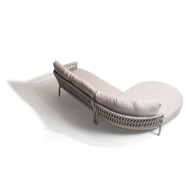 Taste 4SO Catalana loungeset: 2-zits loungebank + chaise longue