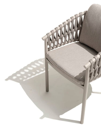 Taste 4SO Catalana dining stoel + Manolo tafel cloud met geprint keramiek tafelblad 240 cm