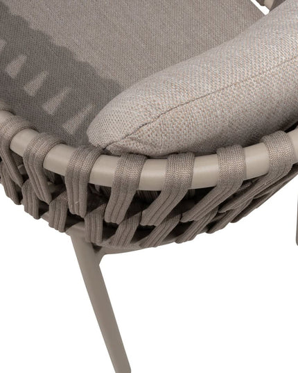 Taste 4SO Catalana dining stoel + Manolo tafel cloud met geprint keramiek tafelblad 240 cm