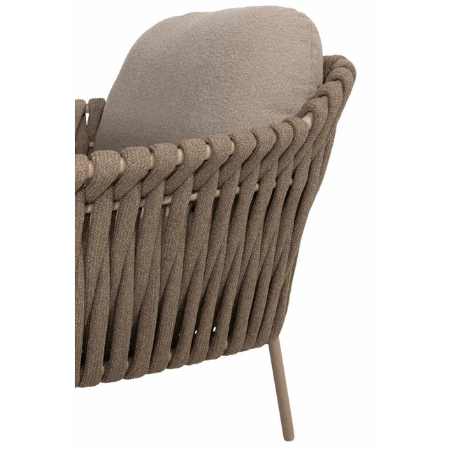 4 Seasons Outdoor Comino low dining stoel incl. 2 kussens