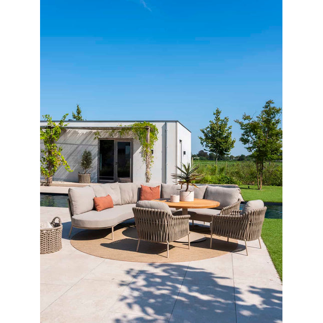 4 Seasons Outdoor Comino low dining stoel incl. 2 kussens