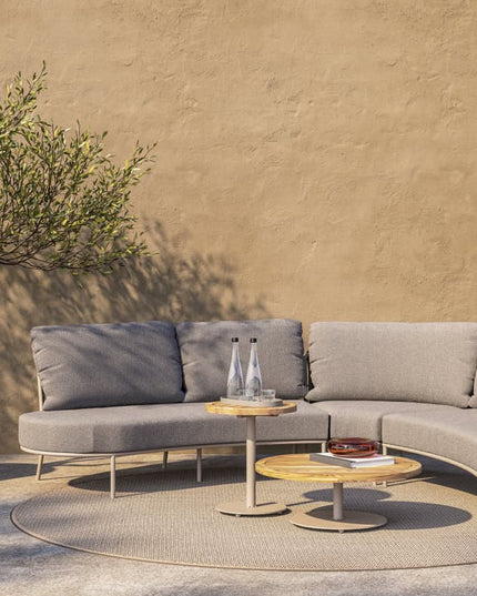 4 Seasons Outdoor Comino Lounge Sofa + Low Dining Stuhl Stuhl