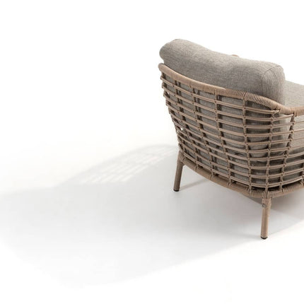 4 Seasons Outdoor Como lounge stoel harvest incl. 2 kussens