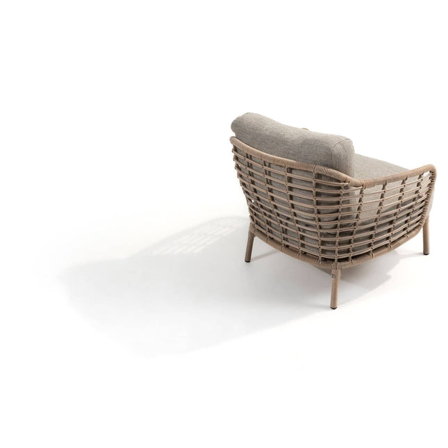 4 Seasons Outdoor Como lounge stoel harvest incl. 2 kussens