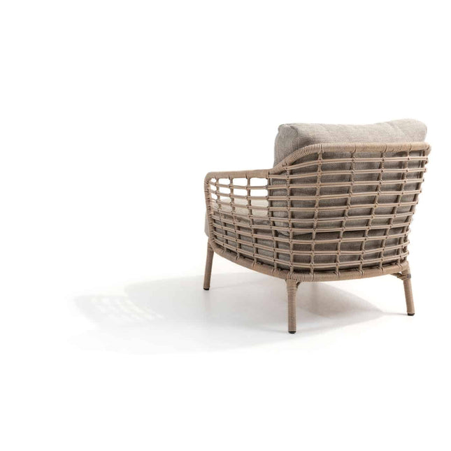 4 Seasons Outdoor Como lounge stoel harvest incl. 2 kussens