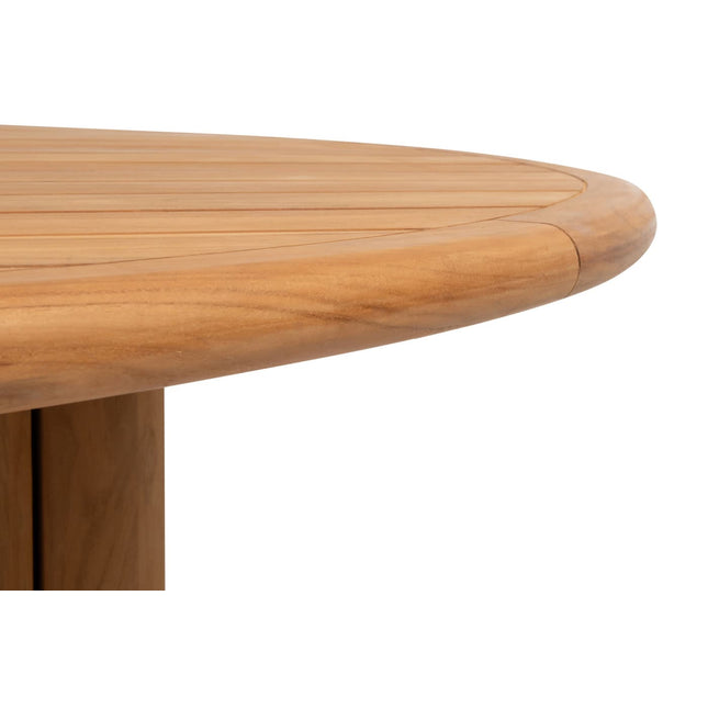 4 Seasons Outdoor Tess Dining + Geschmack 4SO Corsica Tisch Teak 160 Ø CM