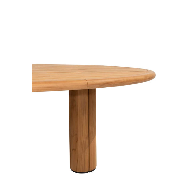4 Seasons Outdoor Jura Dining + Taste 4SO Korsica Tisch Teak 160 Ø CM