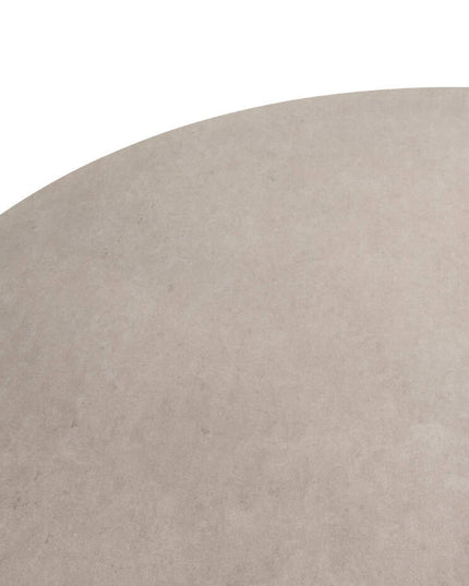 Taste 4SO Manitoba Stapelbares Essstuhl Latte + Donato Tabelle 160 Ø cm mit bedrucktem Keramikblatt