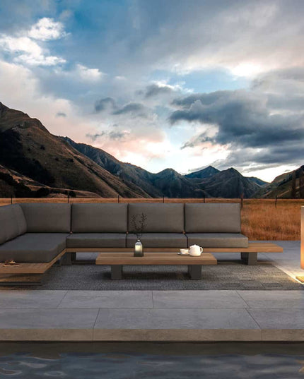 Taste 4SO Emerald Corner Sofa Modular + Kaffeetisch 120 x 66,5 cm