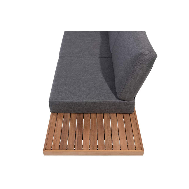 Taste 4SO Emerald hoekbank modulair + salontafel 120 x 66,5 cm
