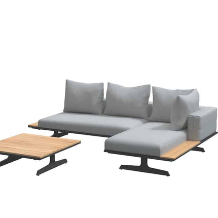 4 Seasons Outdoor Endless salontafel teak 95 x 95 x 30 cm.