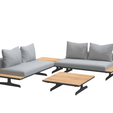 4 Seasons Outdoor Endless salontafel teak 95 x 95 x 30 cm.