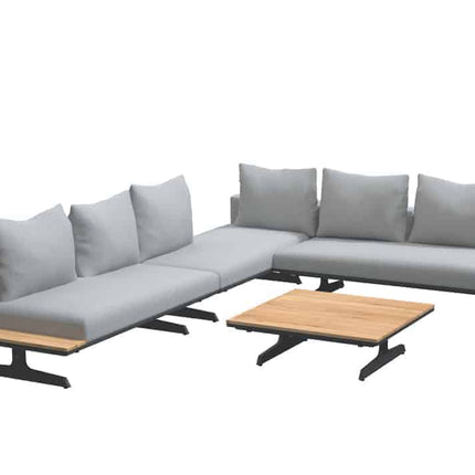 4 Seasons Outdoor Endless salontafel teak 95 x 95 x 30 cm.