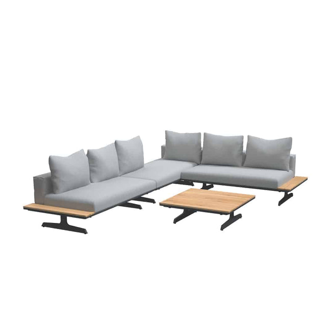4 Seasons Outdoor Endless salontafel teak 95 x 95 x 30 cm.