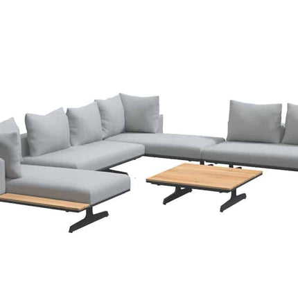 4 Seasons Outdoor Endless salontafel teak 95 x 95 x 30 cm.