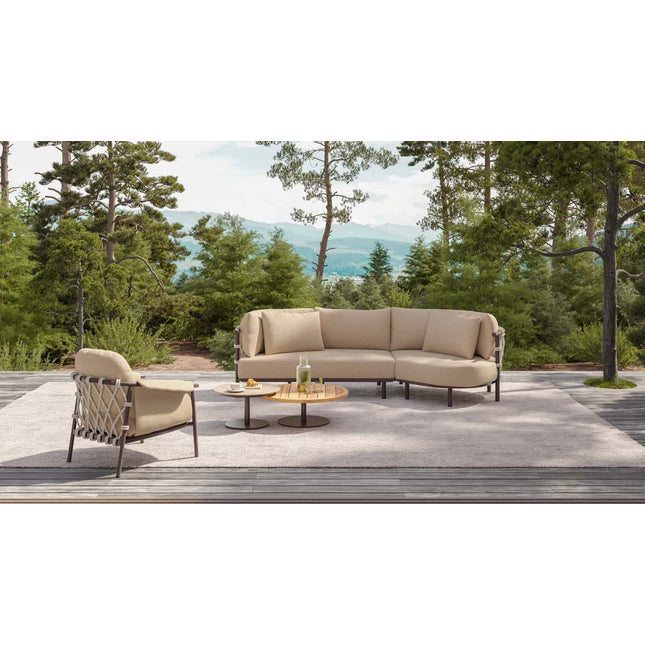 4 Seasons Outdoor Ezra chaise lounge bank + loungestoel