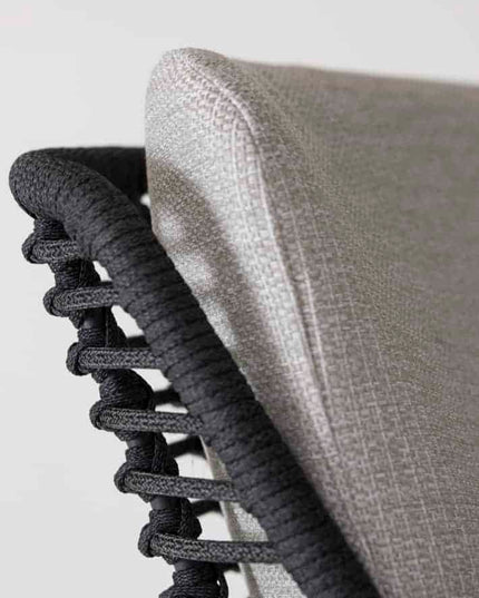 4 Seasons Outdoor Fabrice Essanthrazit + Geschmack 4SO Fiesta Bistro Tabelle 90 Ø CM