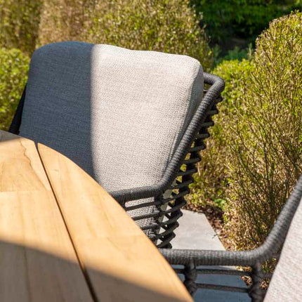 4 Seasons Outdoor Fabrice dining stoel antraciet