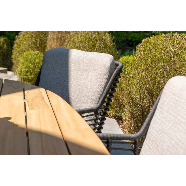 4 Seasons Outdoor Fabrice dining stoel antraciet