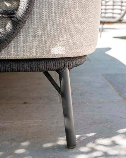 4 Seasons Outdoor Fabrice loungeset + Verdi salontafel 73 Ø cm