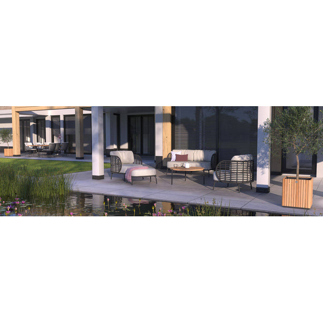 4 Seasons Outdoor Fabrice lounge stoel