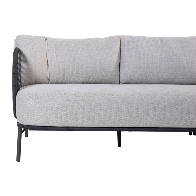 4 Seasons Outdoor Fabrice loungeset + center + Verdi salontafels
