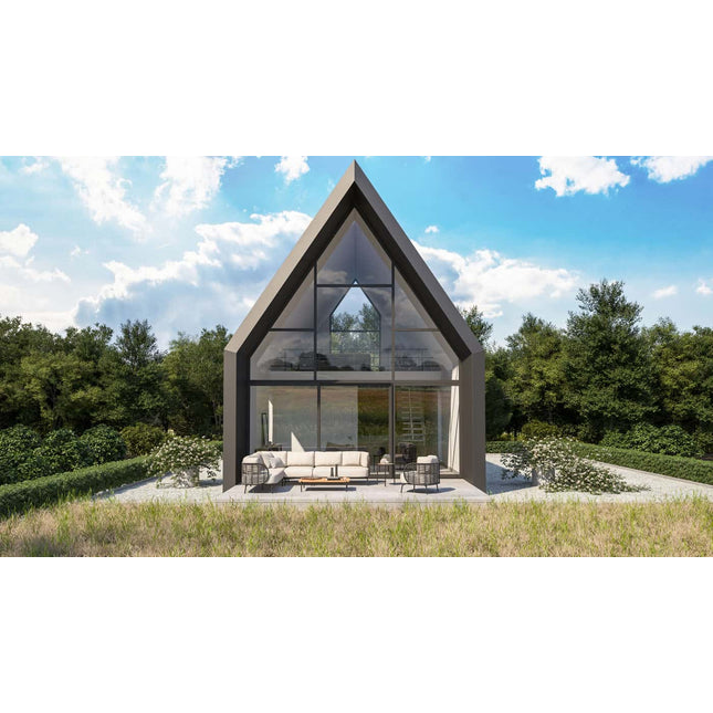 4 Seasons Outdoor Fabrice loungeset + center + Verdi salontafels