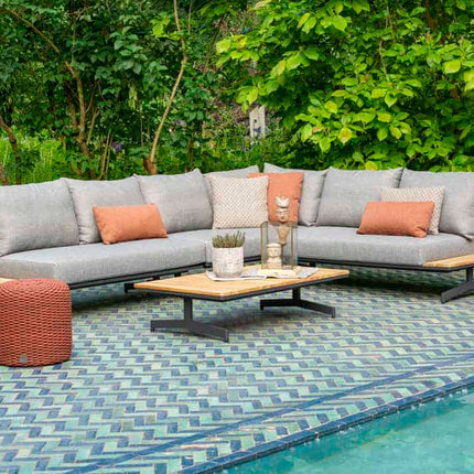 4 Seasons Outdoor Fortuna salontafel 120 x 75 x 30 cm.