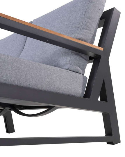 Taste 4SO Gigi Lounge Set Anthrazit ohne Couchtisch
