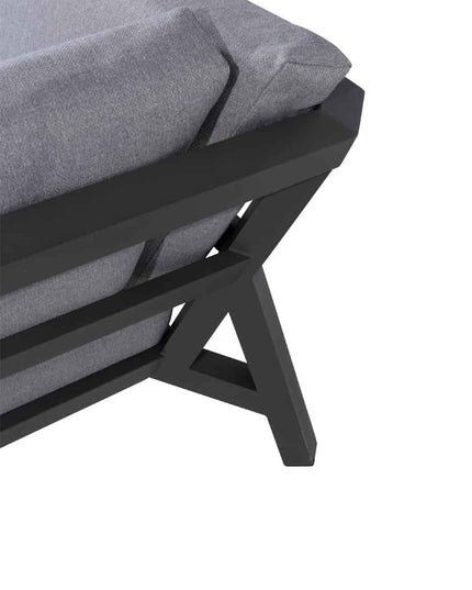 Taste 4SO Gigi Lounge Set Anthrazit ohne Couchtisch