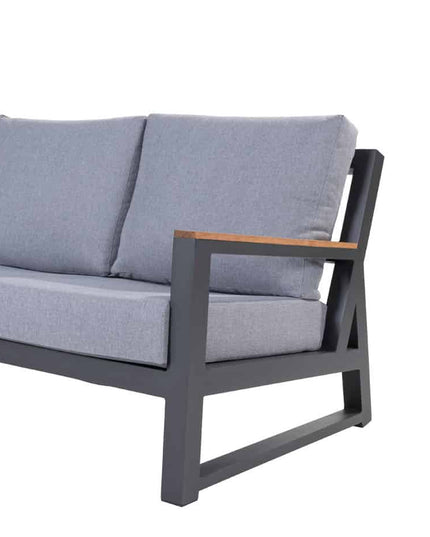 Taste 4SO Gigi Lounge Set Anthrazit ohne Couchtisch