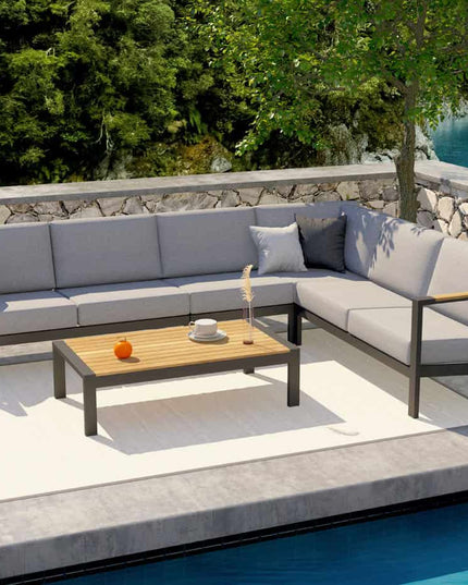 Taste 4SO Ginger hoekbank + salontafel 120 x 64,5 cm
