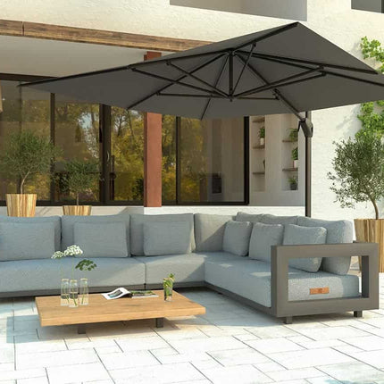 4 Seasons im Freien Metropolitan Couchtisch Teak 120 x 90 x 18 cm.