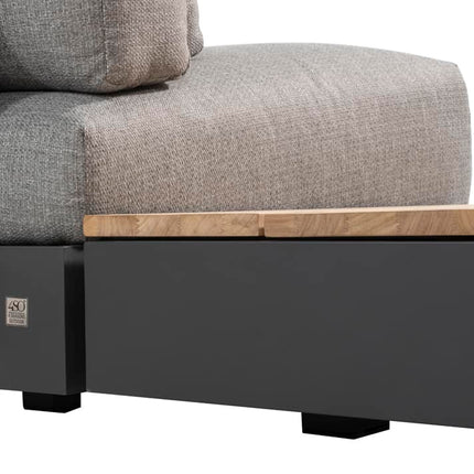 4 Seasons Outdoor Ibiza Eckelement/Couchtisch 84 x 84 cm. Teak