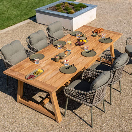 4 Seasons Outdoor Jura stapelbare dining stoel incl. 2 kussens