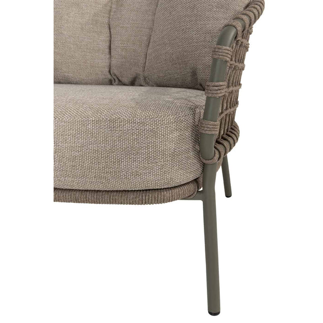 4 Seasons Outdoor Jura lounge stoel incl. 2 kussens