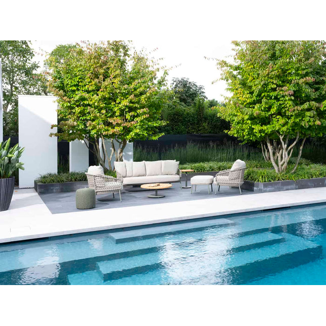 4 Seasons Outdoor Jura 3-zits lounge bank incl. 3 kussens