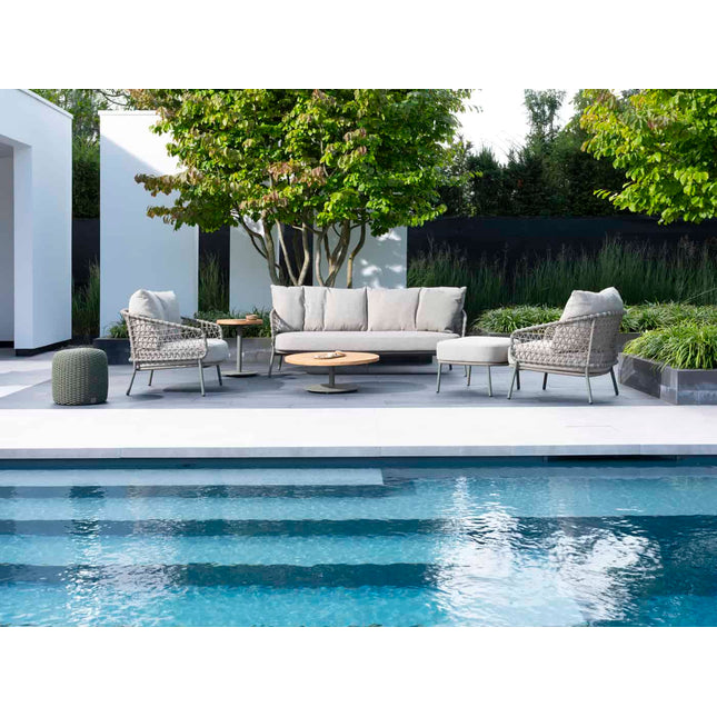 4 Seasons Outdoor Volta salontafel centrale poot olive 80 cm. Ø (H 30)