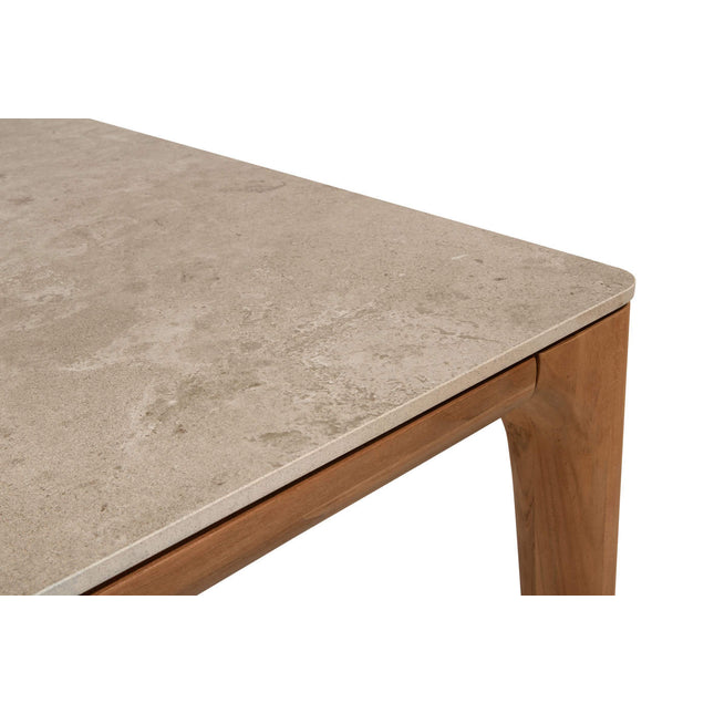 Taste 4SO Barista Essstuhl Latte + Liam Tisch mit Keramiktisch Top 240 cm