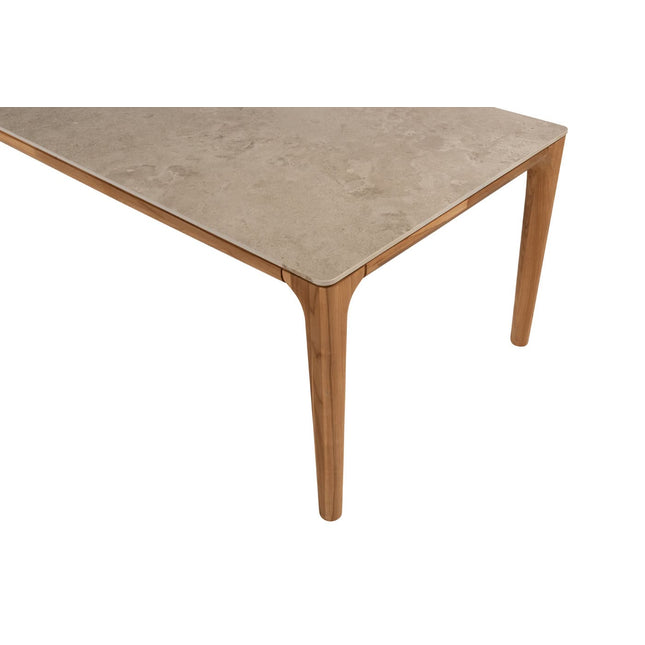 Taste 4SO Barista Essstuhl Latte + Liam Tisch mit Keramiktisch Top 240 cm