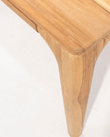 Taste 4SO Barista dining latte + Liam teak tafel 180 cm