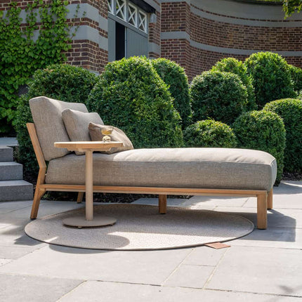 4 Seasons Outdoor Lucas ligbed teak incl. 3 kussens