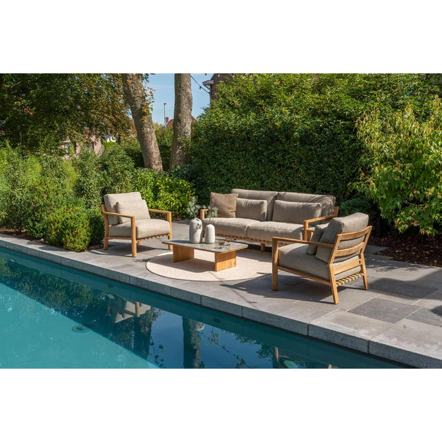 4 Seasons Outdoor Lucas Lounge Set + Finn Couchtisch 80 Ø CM