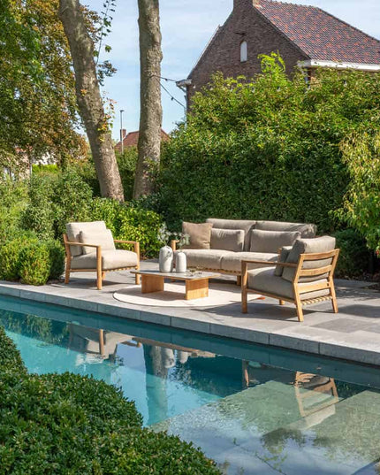 4 Seasons Outdoor Lucas loungeset, zonder salontafel
